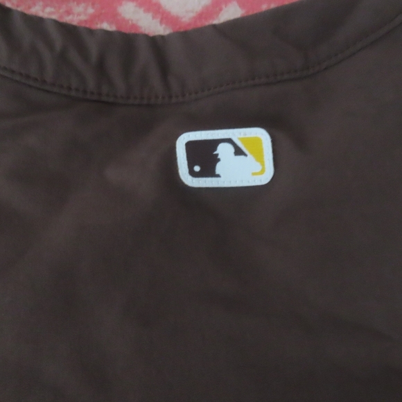 Nike San Diego Padres 1/4 Zip Pullover Sweater player issued #59 chris paddack - Picture 4 of 8